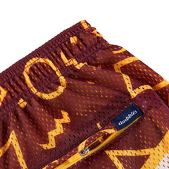 Washington Commanders Chubbies Mesh Shorts Burgundy | NFL