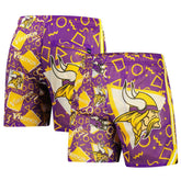 Minnesota Vikings Chubbies Mesh Shorts Purple | NFL