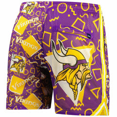 Minnesota Vikings Chubbies Mesh Shorts Purple | NFL
