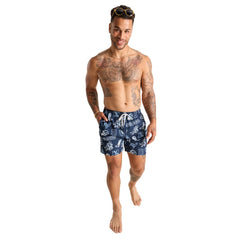 Dallas Cowboys Chubbies The Neon 5.5" Classic Lined Swim Trunks Navy | NFL