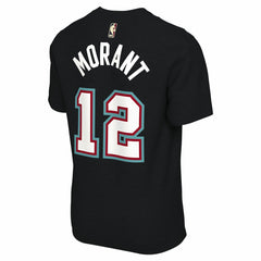 Ja Morant Memphis Grizzlies Unisex Name & Number T-Shirt Classic Edition Black - NBA