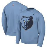 Memphis Grizzlies Jordan Brand Statement Edition Sweatshirt Light Blue - NBA