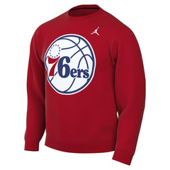 Philadelphia 76ers Jordan Brand Statement Edition Sweatshirt Red - NBA