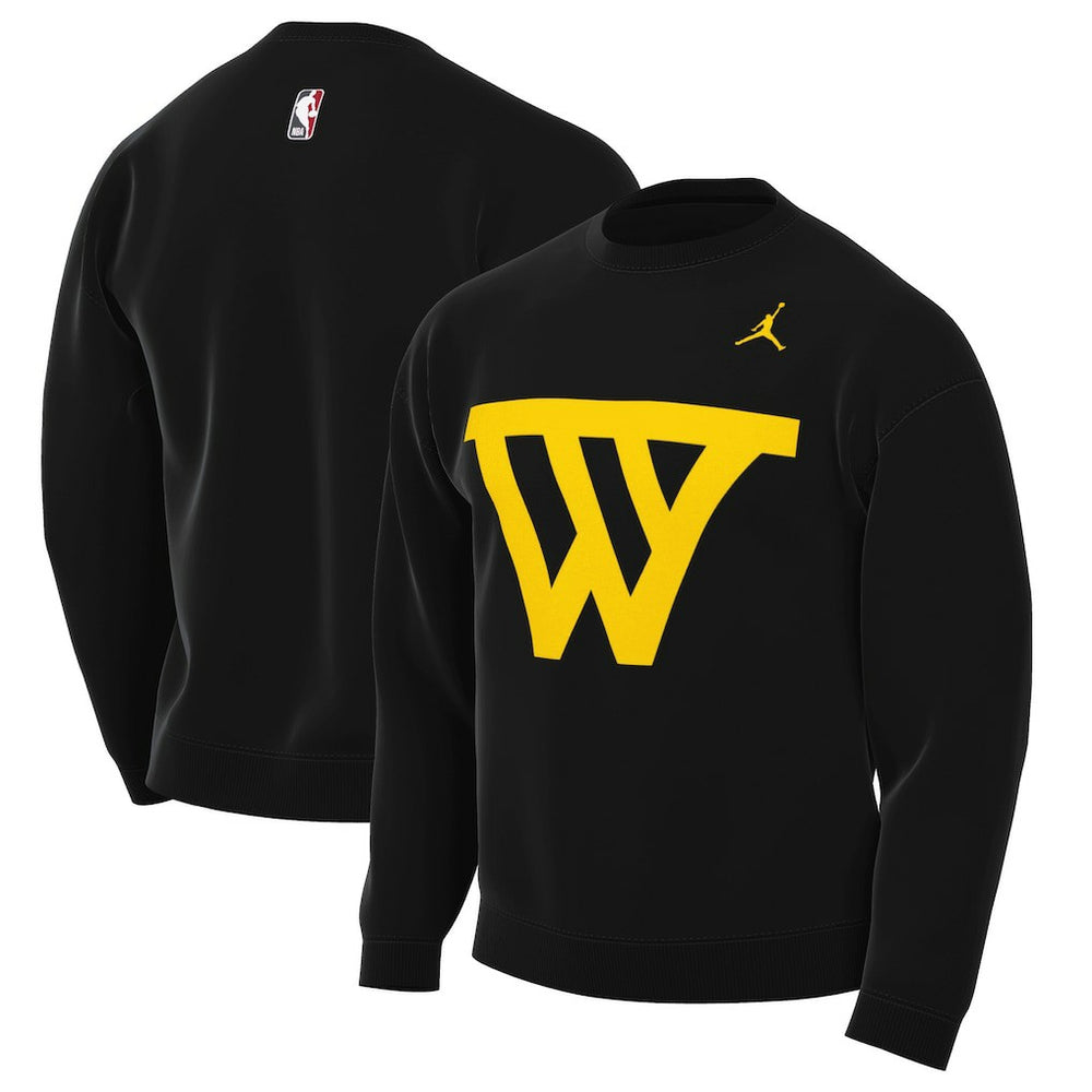 Golden State Warriors Jordan Brand Statement Edition Sweatshirt Black - NBA