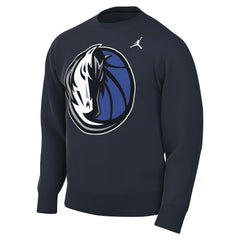 Dallas Mavericks Jordan Brand Statement Edition Sweatshirt Navy - NBA