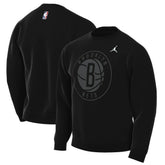 Brooklyn Nets Jordan Brand Statement Edition Sweatshirt Black - NBA