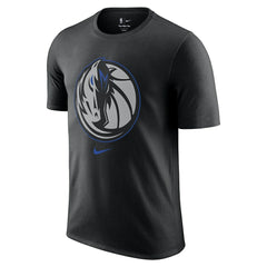 Dallas Mavericks 2025/26 City Edition Remix Essential Logo T-Shirt Black - NBA