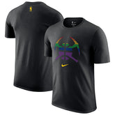 Denver Nuggets 2025/26 City Edition Remix Essential Logo T-Shirt Black - NBA