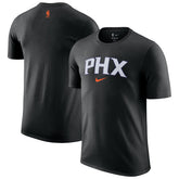 Phoenix Suns 2025/26 City Edition Remix Essential Logo T-Shirt Black - NBA
