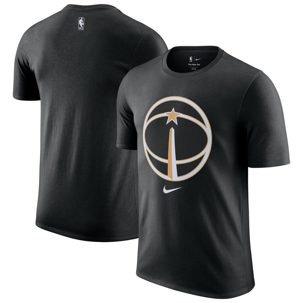 Washington Wizards 2025/26 City Edition Remix Essential Logo T-Shirt Black - NBA