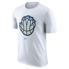 Memphis Grizzlies 2025/26 City Edition Remix Essential Logo T-Shirt White - NBA