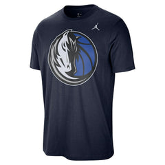 Dallas Mavericks Jordan Brand Statement Edition Essential T-Shirt Navy - NBA
