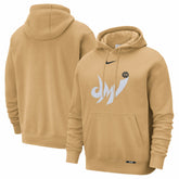 Washington Wizards 2025/26 City Edition Essential Logo Remix Hoodie Gold - NBA
