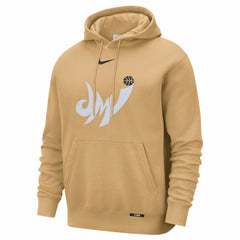 Washington Wizards 2025/26 City Edition Essential Logo Remix Hoodie Gold - NBA