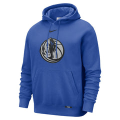 Dallas Mavericks 2025/26 City Edition Essential Logo Remix Hoodie Blue - NBA