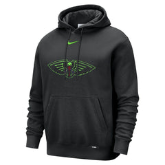 New Orleans Pelicans 2025/26 City Edition Essential Logo Remix Hoodie Black - NBA