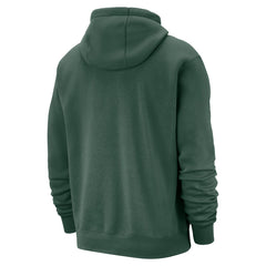 Milwaukee Bucks 2025/26 City Edition Essential Logo Remix Hoodie Hunter Green - NBA
