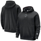Brooklyn Nets 2025/26 City Edition Courtside Remix Premium Hoodie Black - NBA
