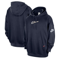 Cleveland Cavaliers Classic Edition Hardwood Classics Premium Club Heavyweight Fleece Hoodie Navy - NBA
