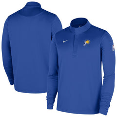 Indiana Pacers 2025/26 City Edition Remix Authentic Coaches Dri-FIT Half-Zip Top Blue - NBA