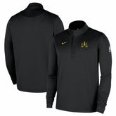 Los Angeles Lakers 2025/26 City Edition Remix Authentic Coaches Dri-FIT Half-Zip Pullover Black - NBA