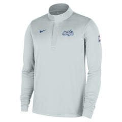 Orlando Magic 2025/26 City Edition Remix Authentic Coaches Dri-FIT Half-Zip Top Silver - NBA