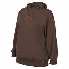 Golden State Warriors Women's 2025/26 City Edition Remix Premium Fleece Hoodie Brown - NBA
