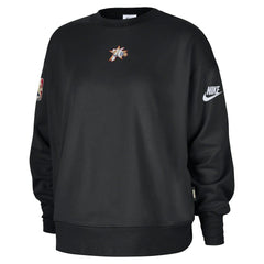 Philadelphia 76ers Women's Classic Edition Hardwood Classics Premium Phoenix Fleece Sweatshirt Black - NBA