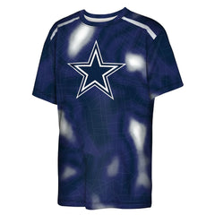 Dallas Cowboys Outerstuff Youth End Zone Dri-Tek T-Shirt Navy | NFL