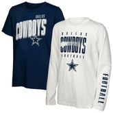 Dallas Cowboys Outerstuff Preschool The Mix Combo T-Shirt Set | NFL