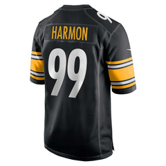 Derrick Harmon Pittsburgh Steelers 2025 NFL Draft First Round Pick Game Jersey Black | Nike for Sale