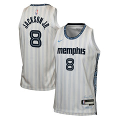Jaren Jackson Jr. Memphis Grizzlies Youth 2025/26 City Edition Swingman Jersey White - NBA