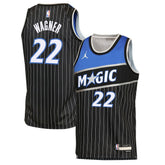 Franz Wagner Orlando Magic Jordan Brand Youth Swingman Jersey Statement Edition Black - NBA