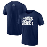 Seattle Seahawks Muckleshoot Tribe T-Shirt College Navy | NFL