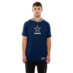 Dallas Cowboys New Era Combine Authentic Helmet T-Shirt Navy | NFL