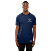 Dallas Cowboys New Era Functional Fandom Reflective T-Shirt Navy | NFL