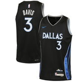 Anthony Davis Dallas Mavericks Youth 2025/26 City Edition Swingman Jersey Black - NBA