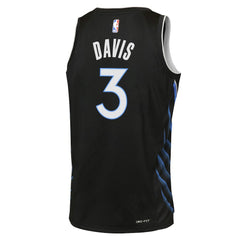 Anthony Davis Dallas Mavericks Youth 2025/26 City Edition Swingman Jersey Black - NBA