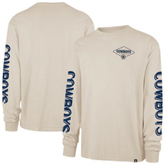 Dallas Cowboys '47 Cairn Ravine Foundation Long Sleeve T-Shirt Tan | 47 brand