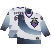 Wayne Gretzky Los Angeles Kings Mitchell & Ness Big & Tall 1995-96 Blue Line 2.0 Jersey - White - NHL