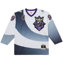 Wayne Gretzky Los Angeles Kings Mitchell & Ness Big & Tall 1995-96 Blue Line 2.0 Jersey - White - NHL