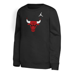 Chicago Bulls Jordan Brand Youth Courtside Statement Edition Sweatshirt Black - NBA