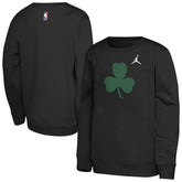 Boston Celtics Jordan Brand Youth Courtside Statement Edition Sweatshirt Black - NBA