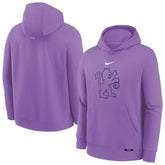 Sacramento Kings Youth 2025/26 City Edition Club Fleece Pullover Hoodie Purple - NBA
