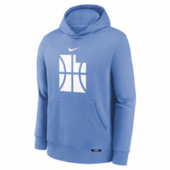 Utah Jazz Youth 2025/26 City Edition Club Fleece Pullover Hoodie Blue - NBA