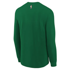 Dallas Mavericks Youth Hardwood Classics Essential Logo Max90 Long Sleeve T-Shirt Green - NBA