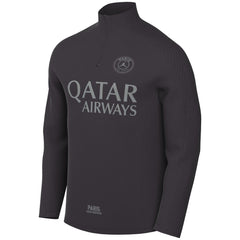 Paris Saint-Germain Strike Drill Quarter-Zip Long Sleeve Dri-FIT Top Anthracite | Nike Online