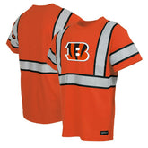 Cincinnati Bengals Safety Heavyweight T-Shirt Orange | NFL
