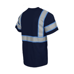 Tennessee Titans Safety Heavyweight T-Shirt Navy | NFL