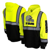 Cleveland Browns High-Visibility Safety Hooded Sweatshirt Yellow | NFL